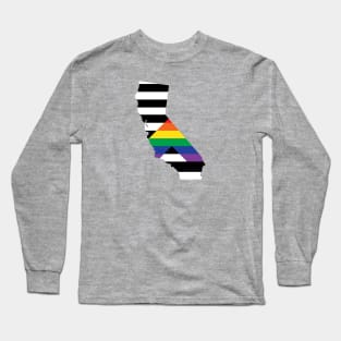 California Straight Ally Pride Long Sleeve T-Shirt